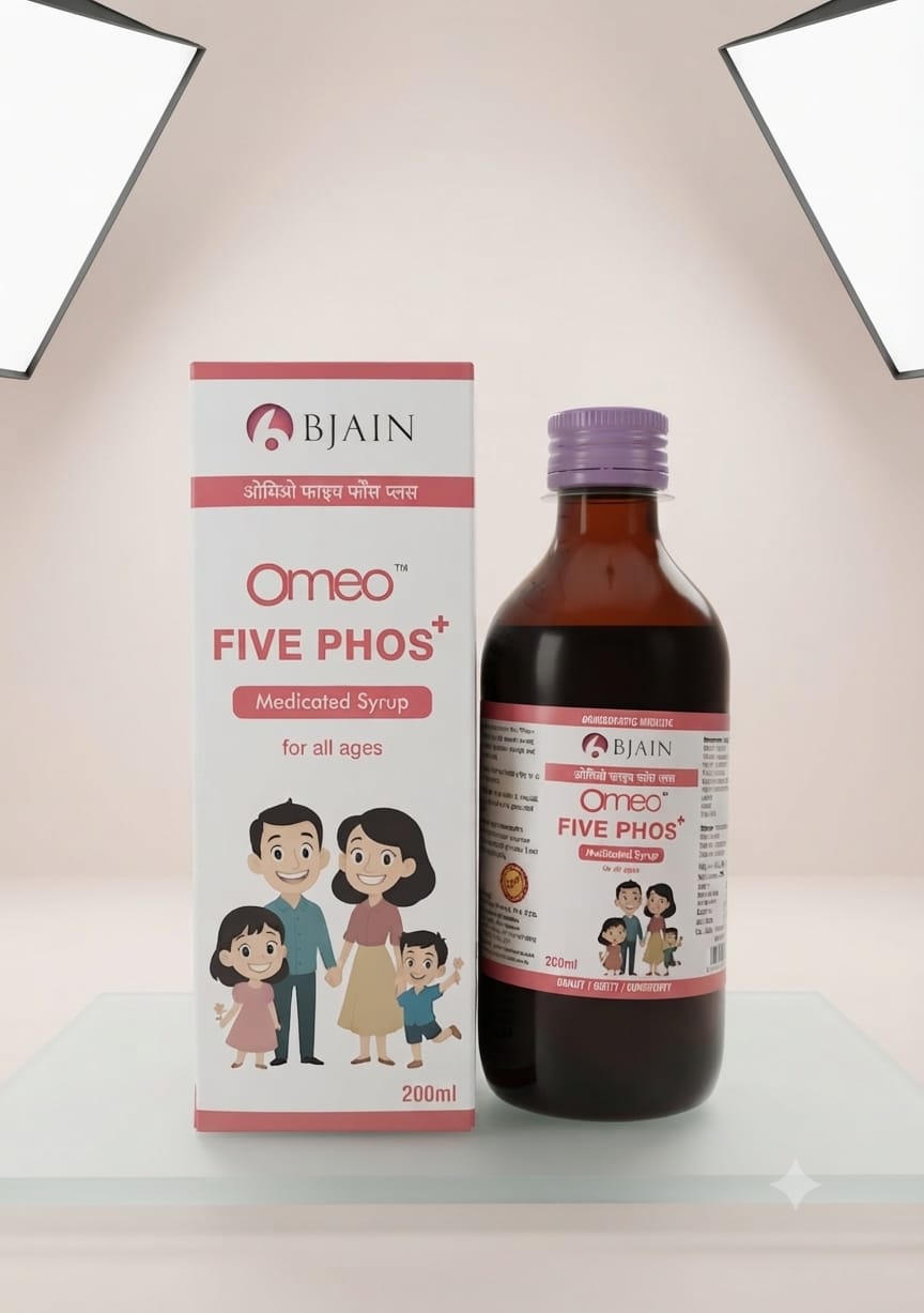 Bjain Omeo FIVE PHOS+ Syrup (200ml)