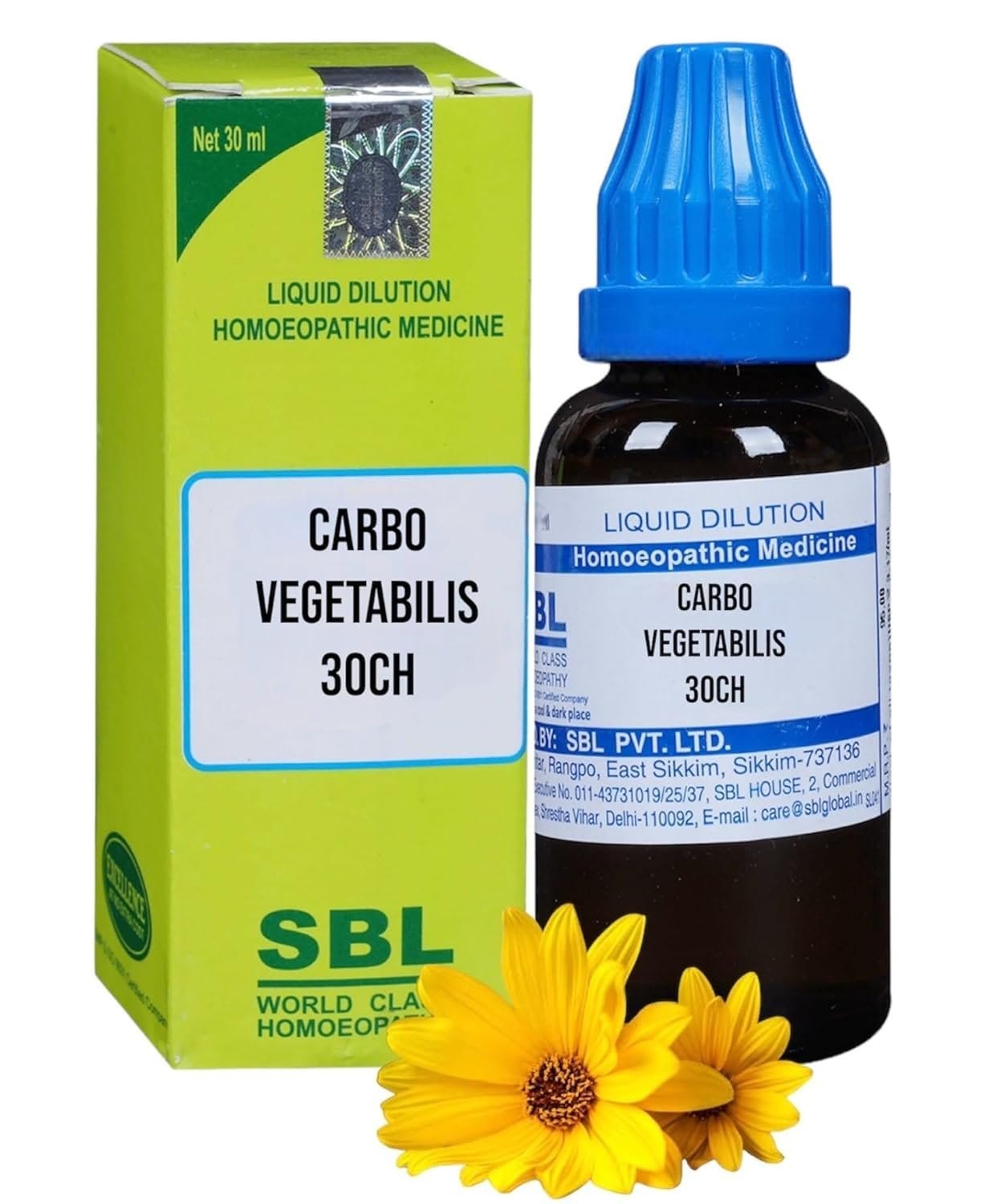 SBL-CARBO VEGETABILIS 30CH (30ML)